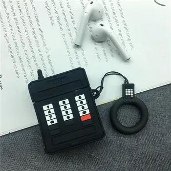 

High-quality Protector Cover Wireless Earphone Accessories Specifically Designed for AirPods Retro Phone Shape Silicon Case