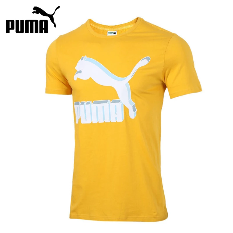 PUMA Camiseta con Logo para ropa deportiva manga corta, Original, novedad|Camisetas monopatinaje| - AliExpress