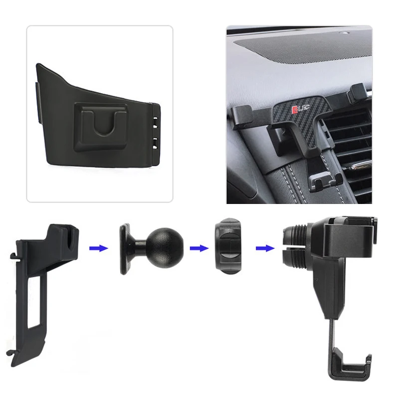 Подходит для Nissan Patrol Y62 2010- аксессуары для стайлинга автомобилей держатель для мобильного телефона держатель на вентиляционное отверстие автомобиля Подставка для люльки