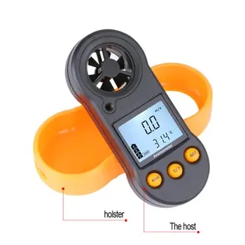

Anemometers Anemometer Lcd Digital Wind Speed Meter Portable Anemometer Sensor Wind Speed 40DC25