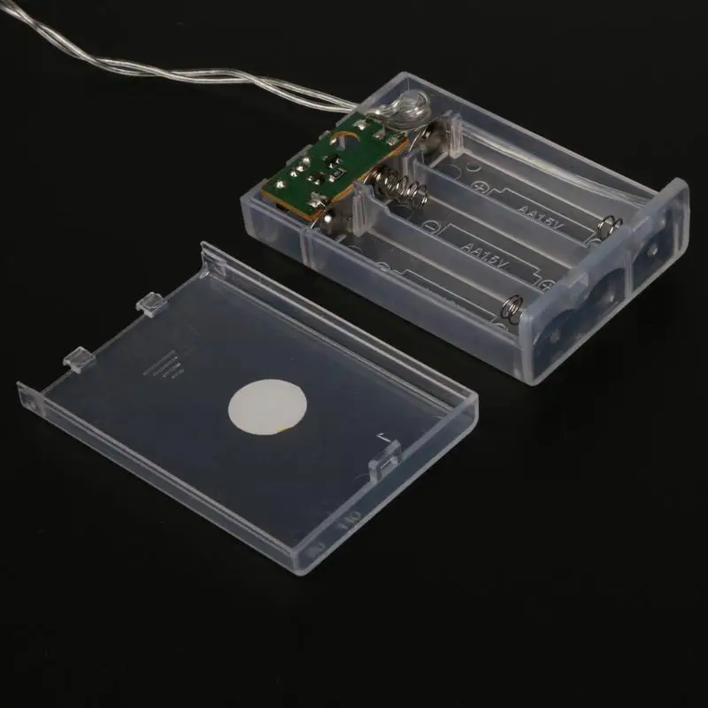 Батарея 2,3 м 20 светодиодный гирлянды в форме звезды сказочные огни для свадьбы