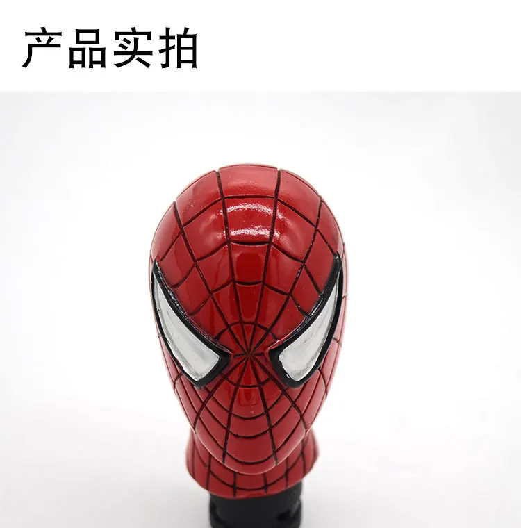 Напрямую от производителя MOMO-Spider-Man рычаг переключения скоростей головка Смола крутая Автомобильная Модифицированная ручка переключения скоростей
