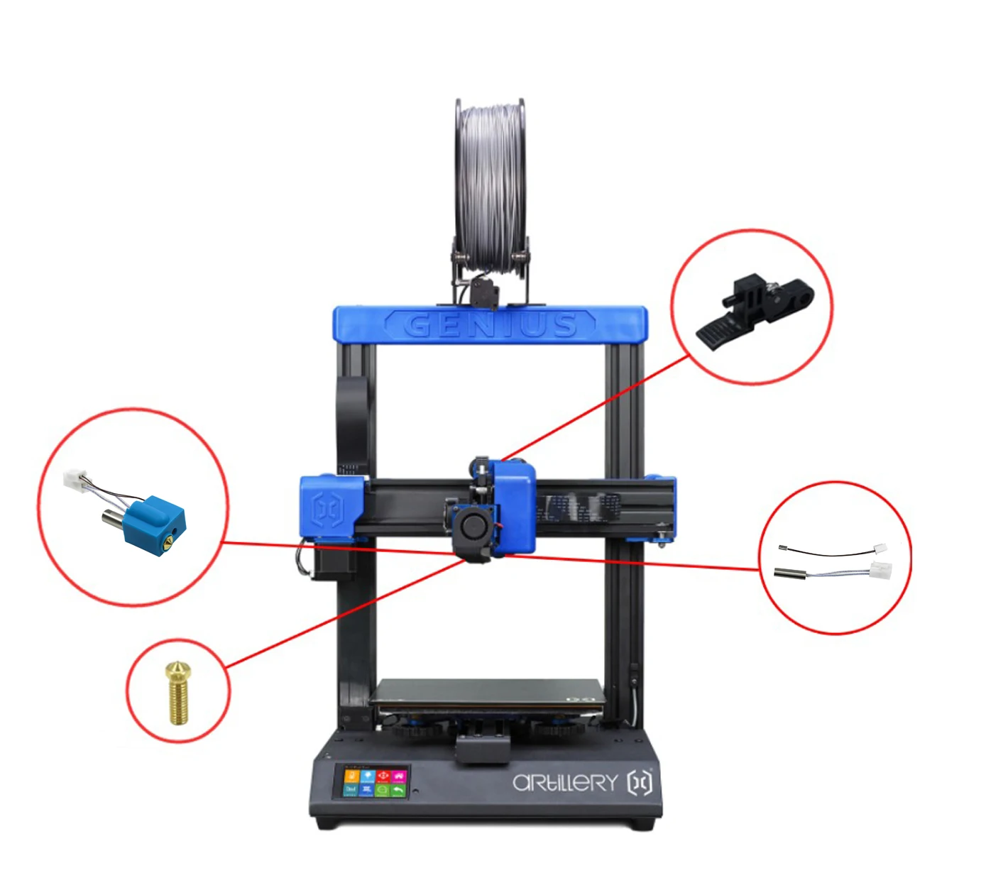 Cheap Peças e acessórios em 3D