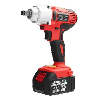 

Drillpro Cordless Brushless Electric Impact Wrench Socket Wrench 400N.m with 2X Li Battery Hand Drill Installation
