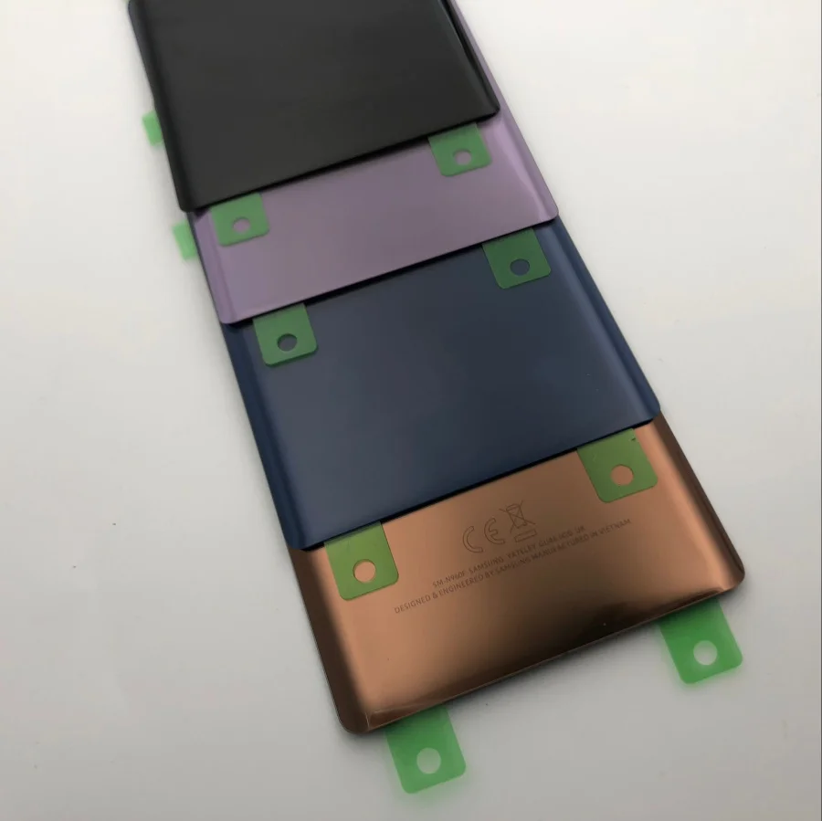 Note9 Замена заднего стекла для samsung Galaxy Note 9 N960 N960F N960P SM-N960F Крышка батарейного отсека задняя дверь Корпус чехол