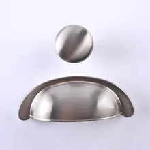 Полукруглый ящик с ручками ручка американский стиль Европейский стиль Средиземноморский простая ручка маленькая/атласная никелевая ручка ящика