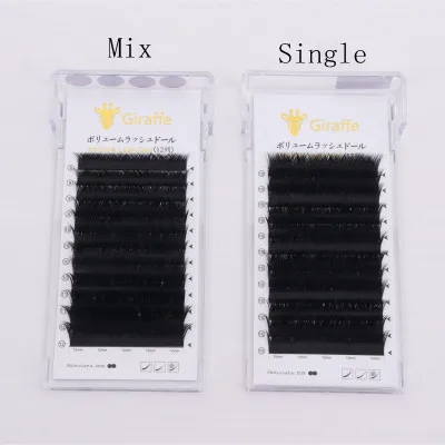 

Lash Extension,Single Grafted Eyelashes Soft Planting False Eyelashes