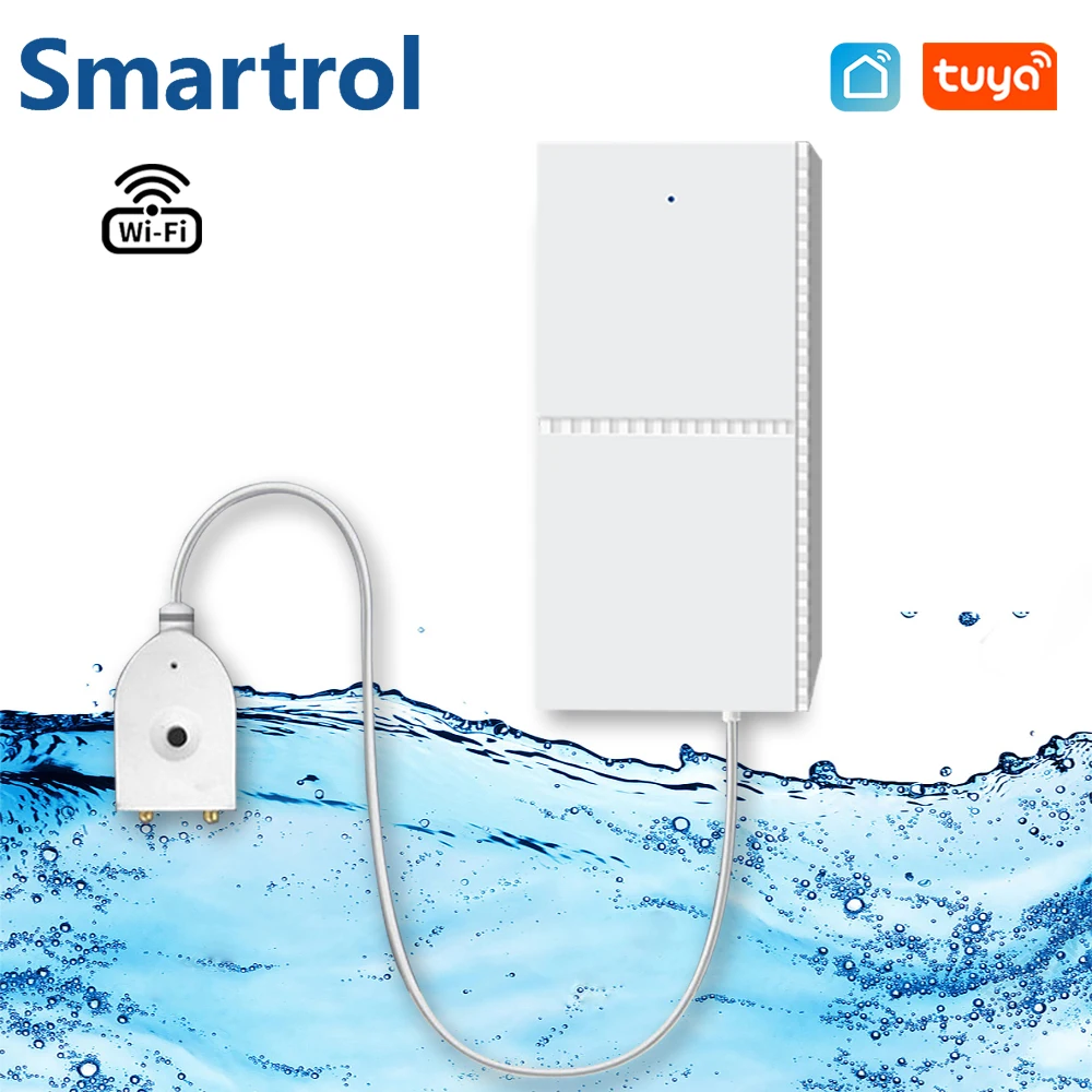 

Tuya water immersion sensor, on-site alarm, intelligent water level detector, three-level volume water leakage alarm