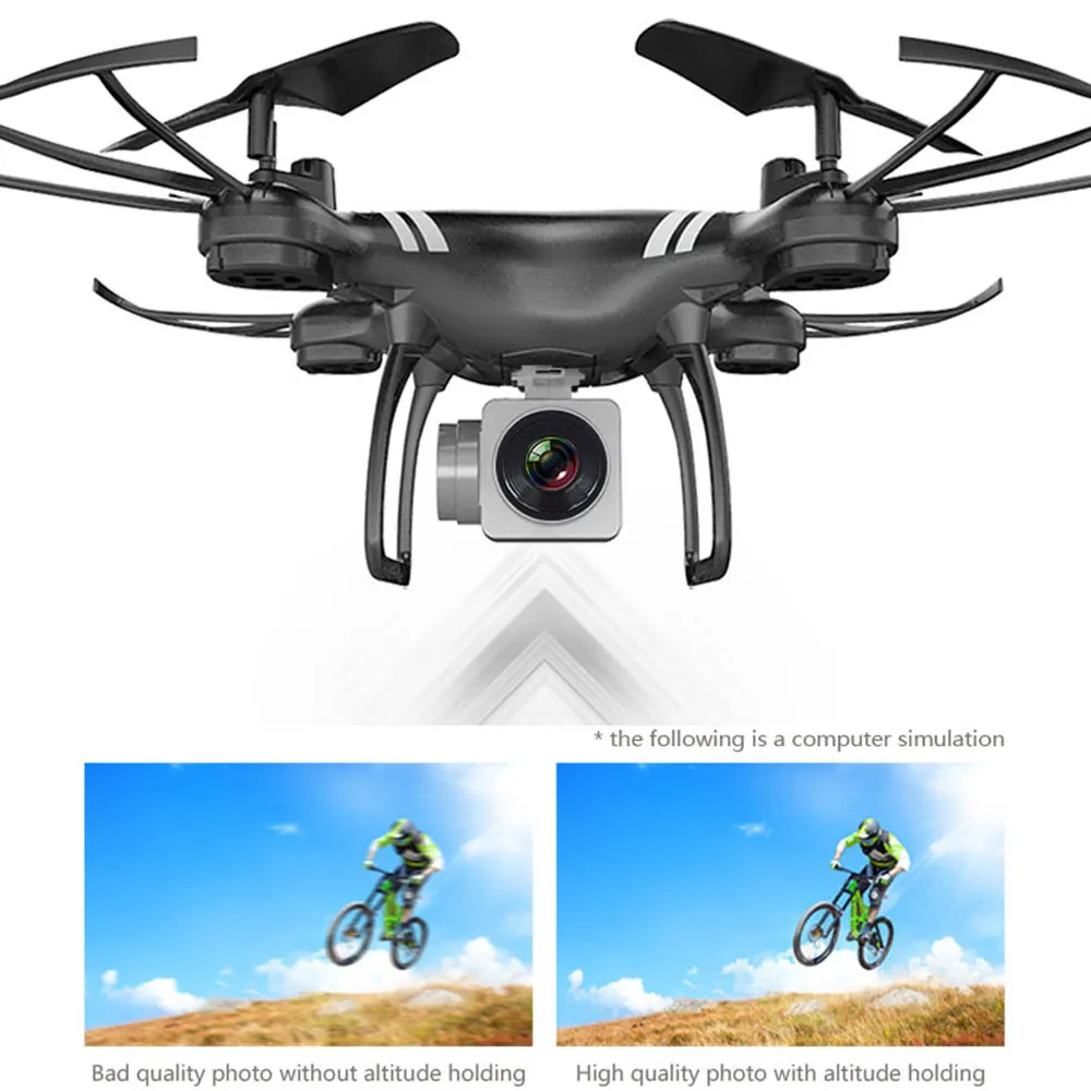 KY101 Профессиональный Дрон для камеры 720p WiFi FPV щетка Пропеллер мотора длинная