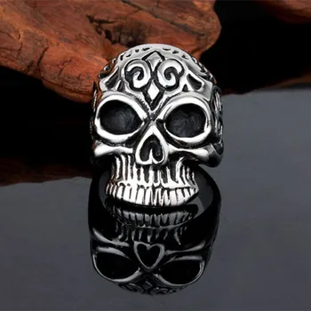 

S123-25 --- Finger Ring 1PC Cute Skull Fashion Jewelry - Factory Price wholesale