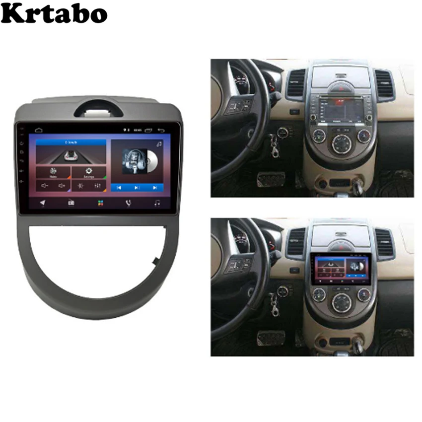 Flash Deal Car radio Android multimedia player For Kia Soul 2009~2011 Car touch screen GPS Navigation Support Carplay Bluetooth 1
