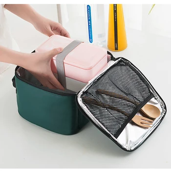 

Warm Cooler Lunch Bag New Portable Insulated Isotherme Thermal Food Picnic Bag For Women Kids Thermo Bag Lunch Box