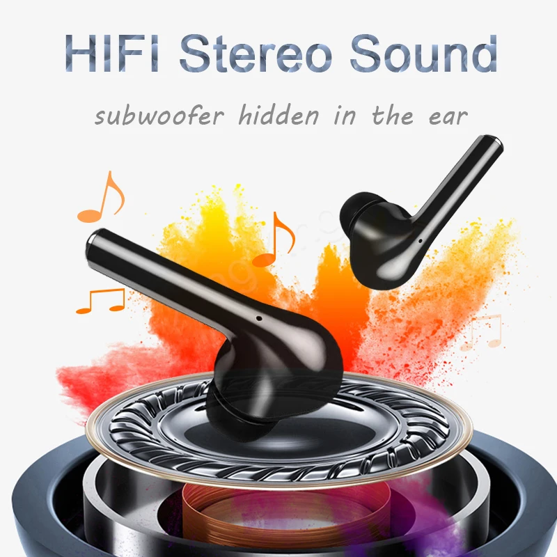 Беспроводные наушники Bluetooth наушники для iPhone huawei Honor TWS Flypod гарнитура PK T3 T5 True TWS наушники с шумоподавлением