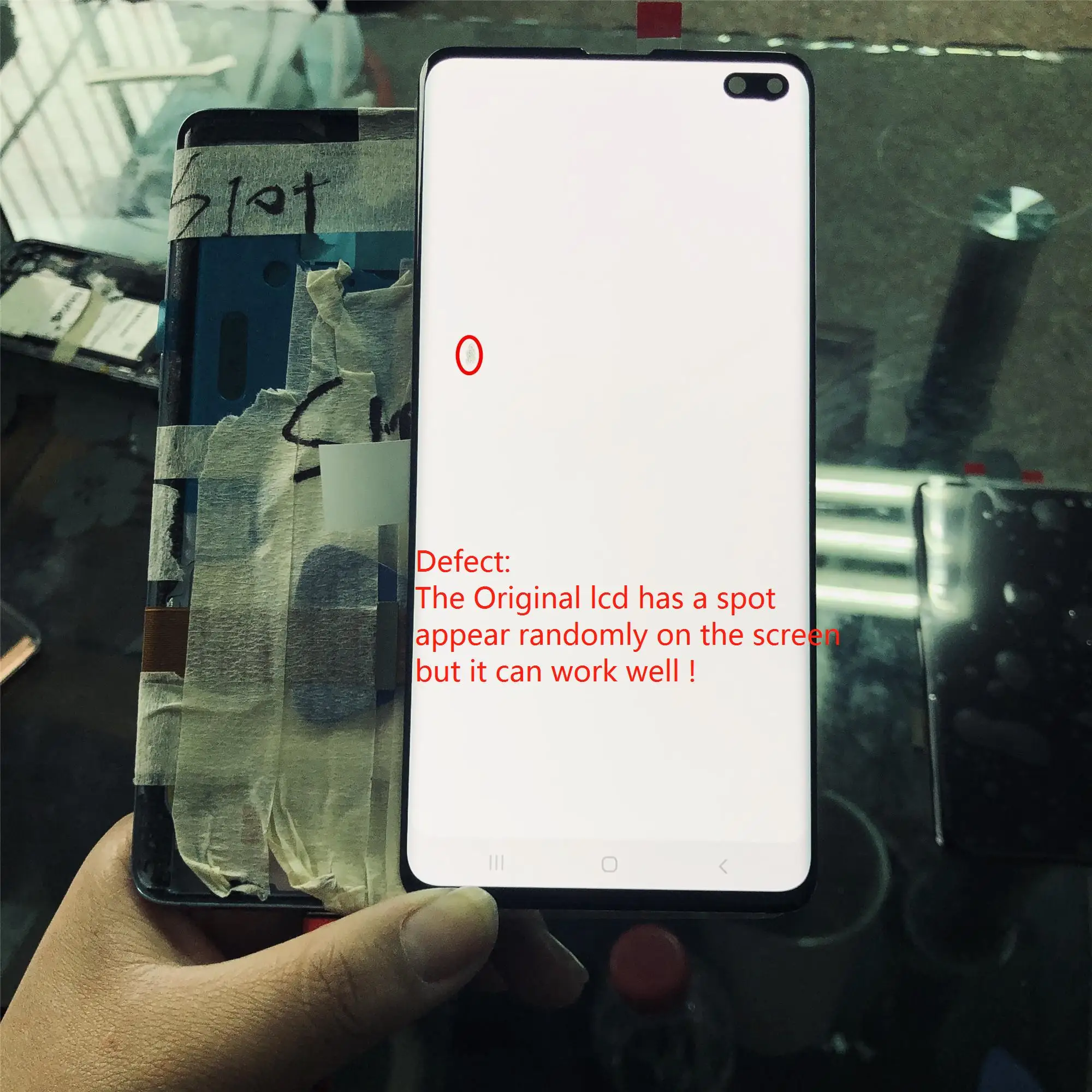 100% SUPER AMOLED LCD for SAMSUNG Galaxy S10 Plus