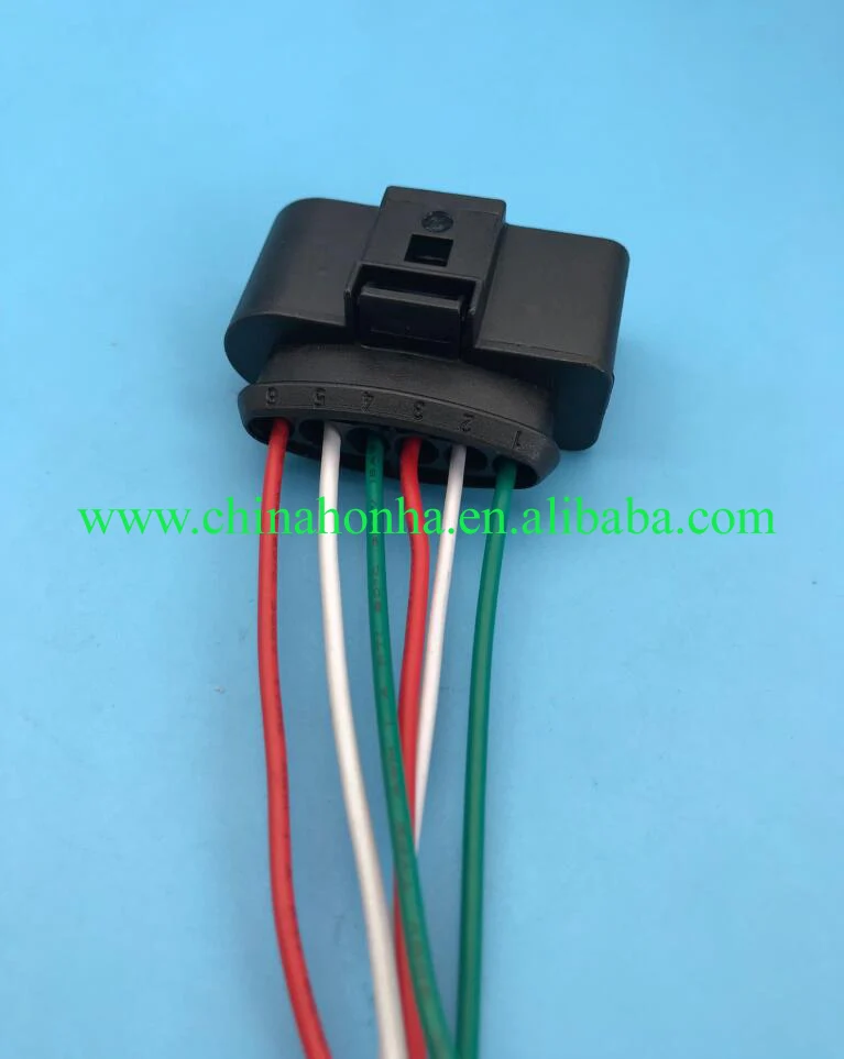 Штекерный разъем 1J0 973 726 6-контактный фоторазъем для B5 A3 A4 A5 A6 Q3 1J0973726 | Автомобили и