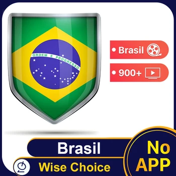 

1 Year IP brasil TV 900+ Stable Super Fast For Android device TV box EPG H.265 IP Brazil TV NO app included