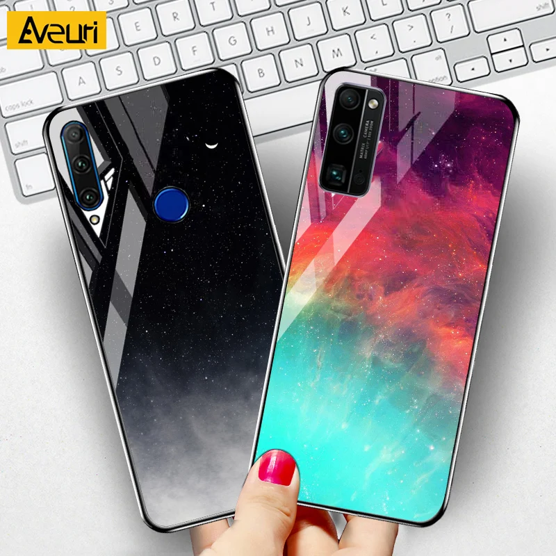 Чехол для телефона из закаленного стекла Huawei Nova 2 Plus 2S 2i 3 3i 4 5 5i Pro 5T 5Z Honor View 20 10 30