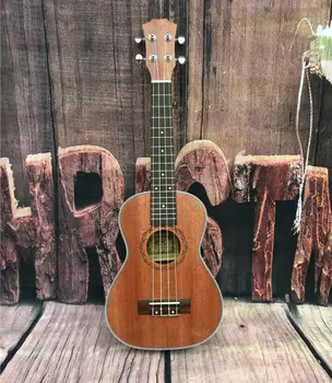 

21 Inch Ukulele Hawaii Wooden Nylon String Guitar Sapele Mini Acoustic Guitar Ukulele Music Instrument for Adult Children UK2133