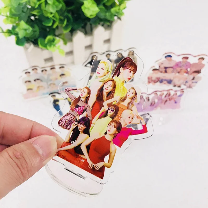 BLACKPINK GOT7 SEVENTEEN Character Stand Plates дисплей акриловая подставка коллекции фанатов подарки