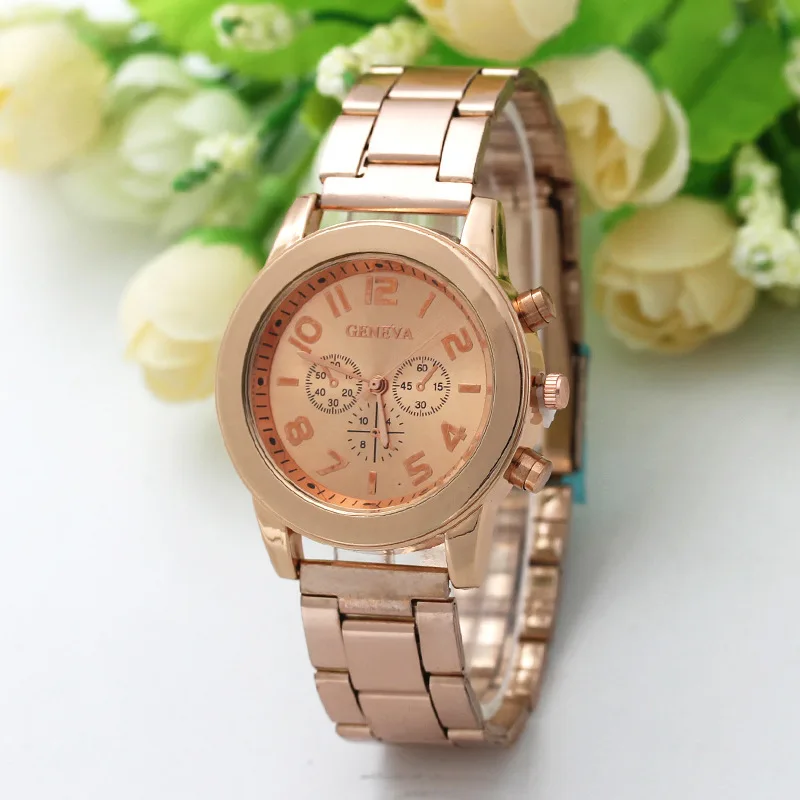 

New Style for Both Men And Women Steel Watch Students Fashion Gift Watch Quartz Watch Three Eye Watch