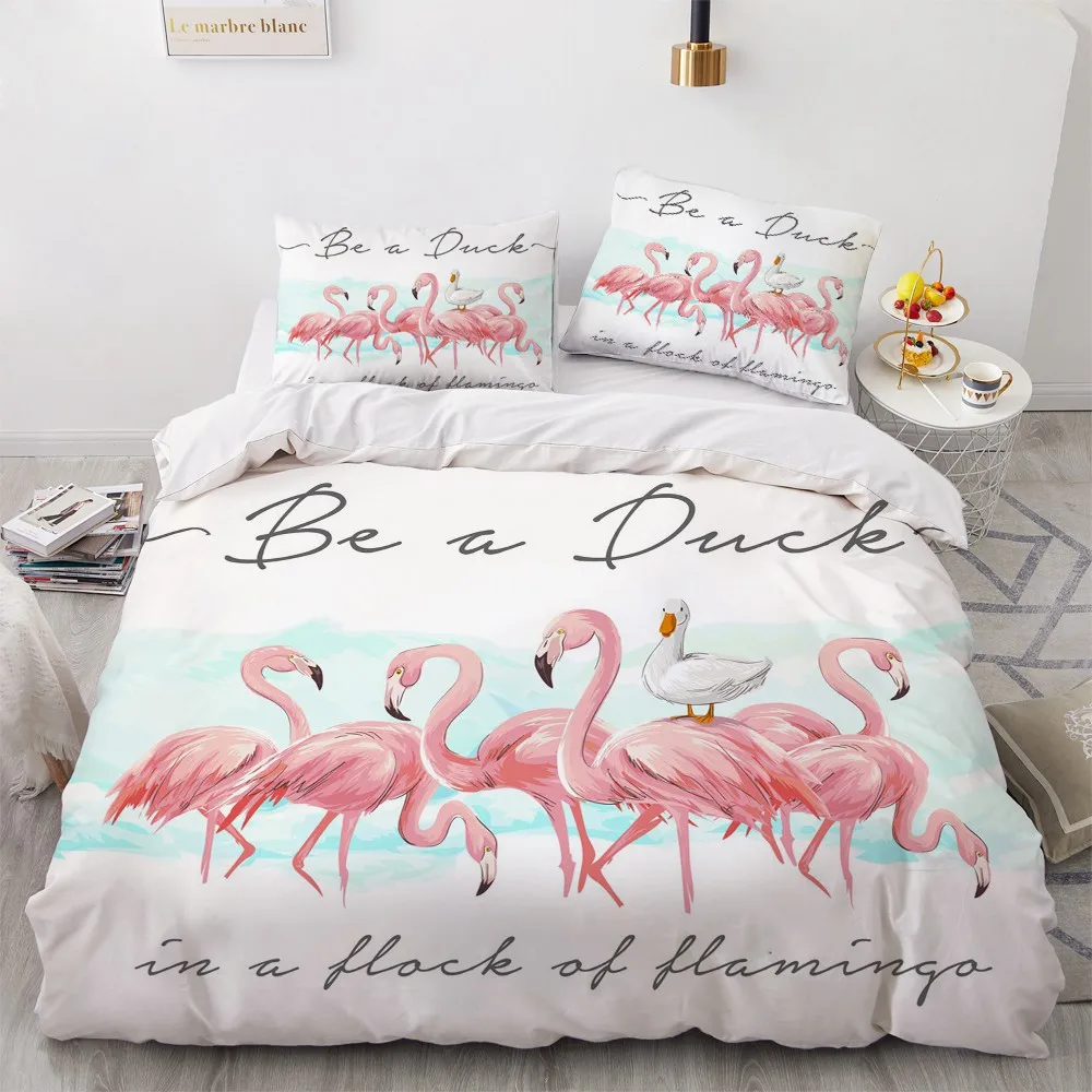 flamingo bed covers