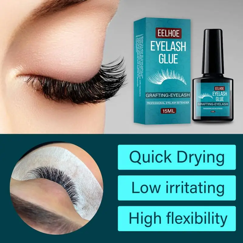 15ml Grafting Eyelash Glue Strong Adhesive For Semi Permanent Lash Fast