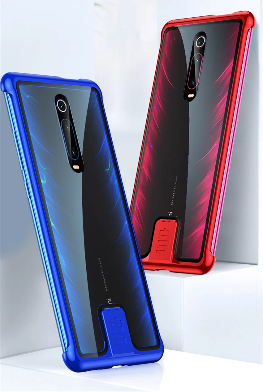 Чехол для Xiaomi mi 9T Pro с уровнем твердости 9H твердость закаленного Стекло& Алюминий скольжение металла чехол КРЫШКА ДЛЯ спортивной камеры Xiao mi redmi k20 pro Жёсткие чехлы