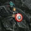 Avengers Endgame Captain America Unmasked with Mjolnir 6inch. 2