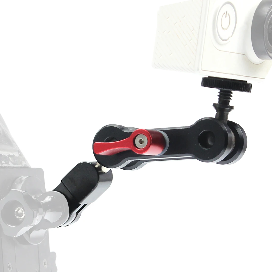 Neue Dual 1/4"-Mount-Adapter Magic Arm Connector Kamerahalterung für  Heiß