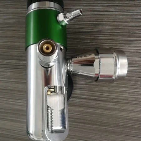 

All brass CGA870 oxygen regulator with Schrader Valve easy to install