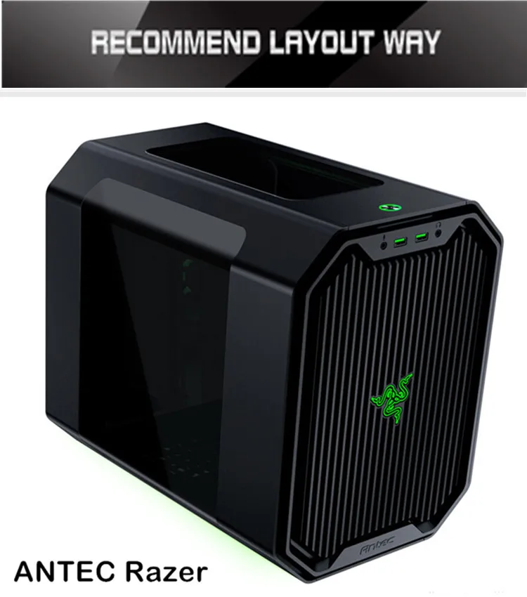 Барроу Antec Cube-razer Edition шасси водная доска водного пути LRC2.0 5v Aurora ANTECCE-SDB