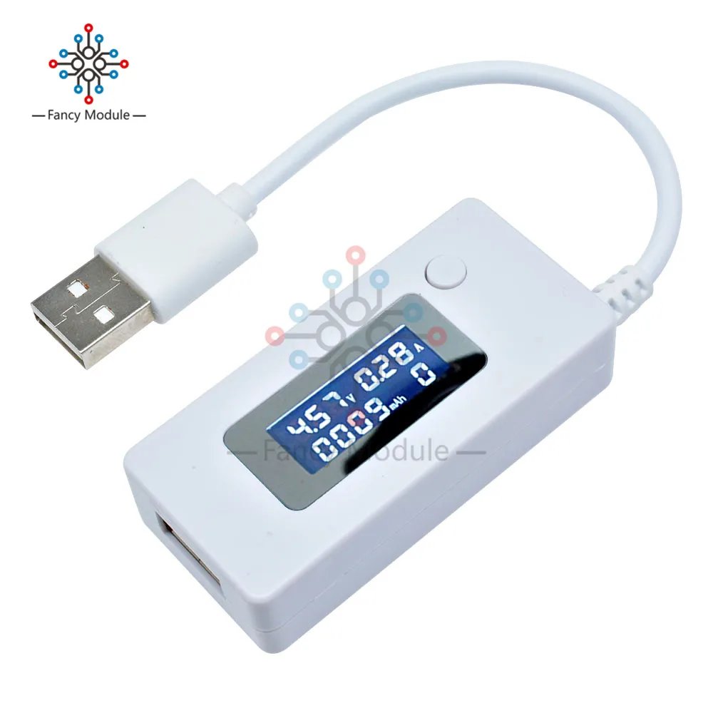 Diymore lcd USB детектор Вольтметр Амперметр мобильное зарядное устройство тестер емкости с USB загрузчиком разряд нагрузочный резистор модуль