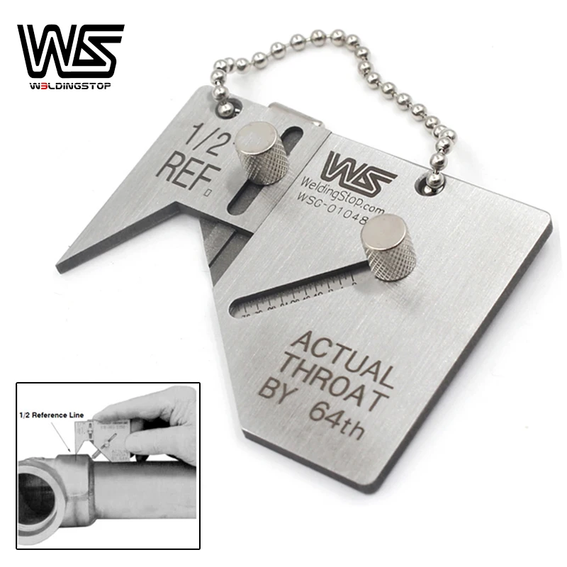 US $24.95 Pipe Throat Welding Gauge Mini Sub Socket Weld Gauge Measuring Tools