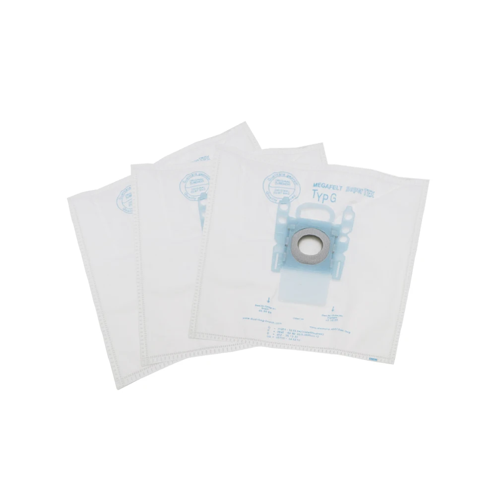 5 шт./лот пылесос G Тип ткань мешки для пыли+ 2 фильтра для Bosch и SIEMENS BSG7 BSGL3126 BSG6