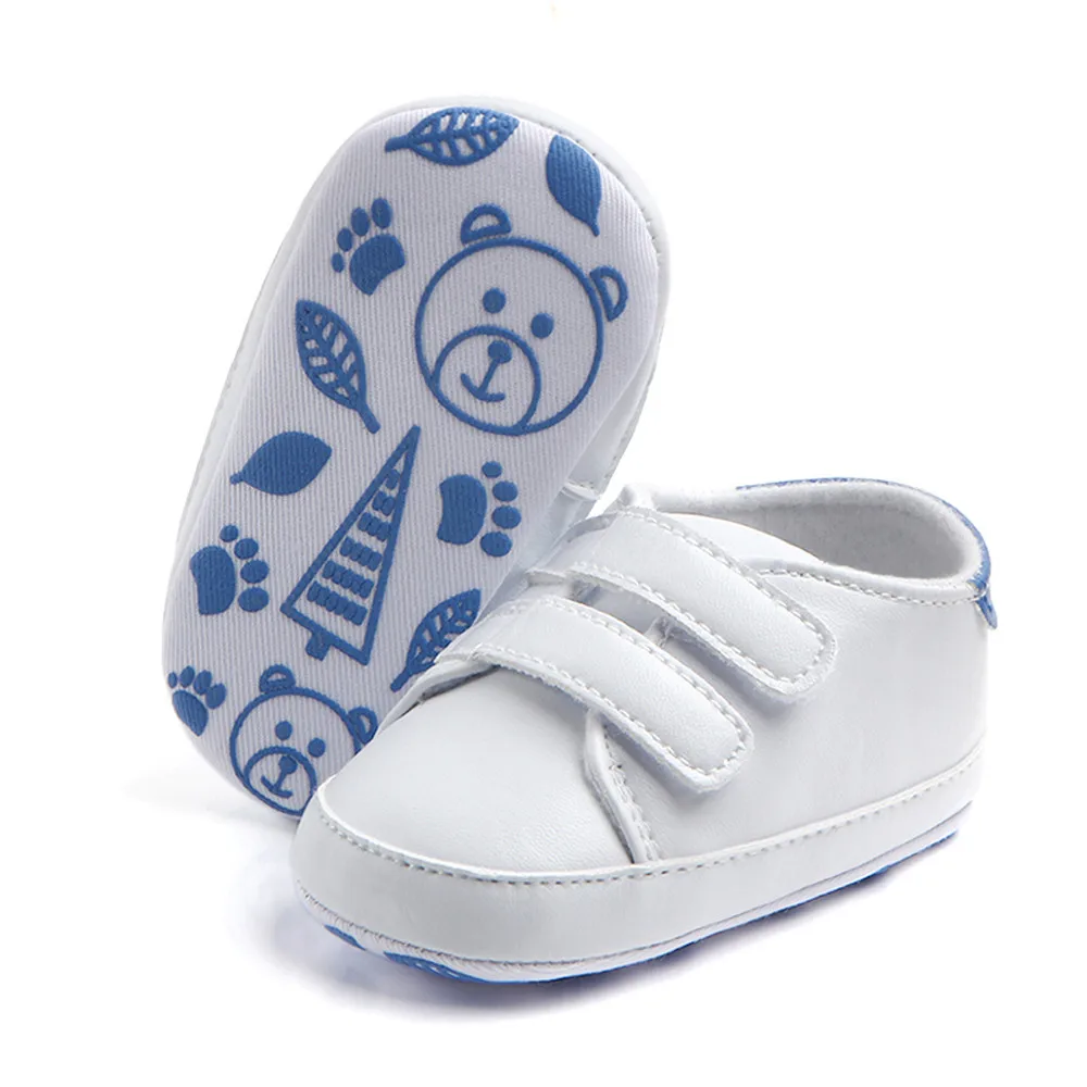 

Newborn Infant Toddler New Cute Solid Infant Anti-slip New Born Baby Shoes Soft Sole Crib shoes soft bottom Casual Shoes L1209