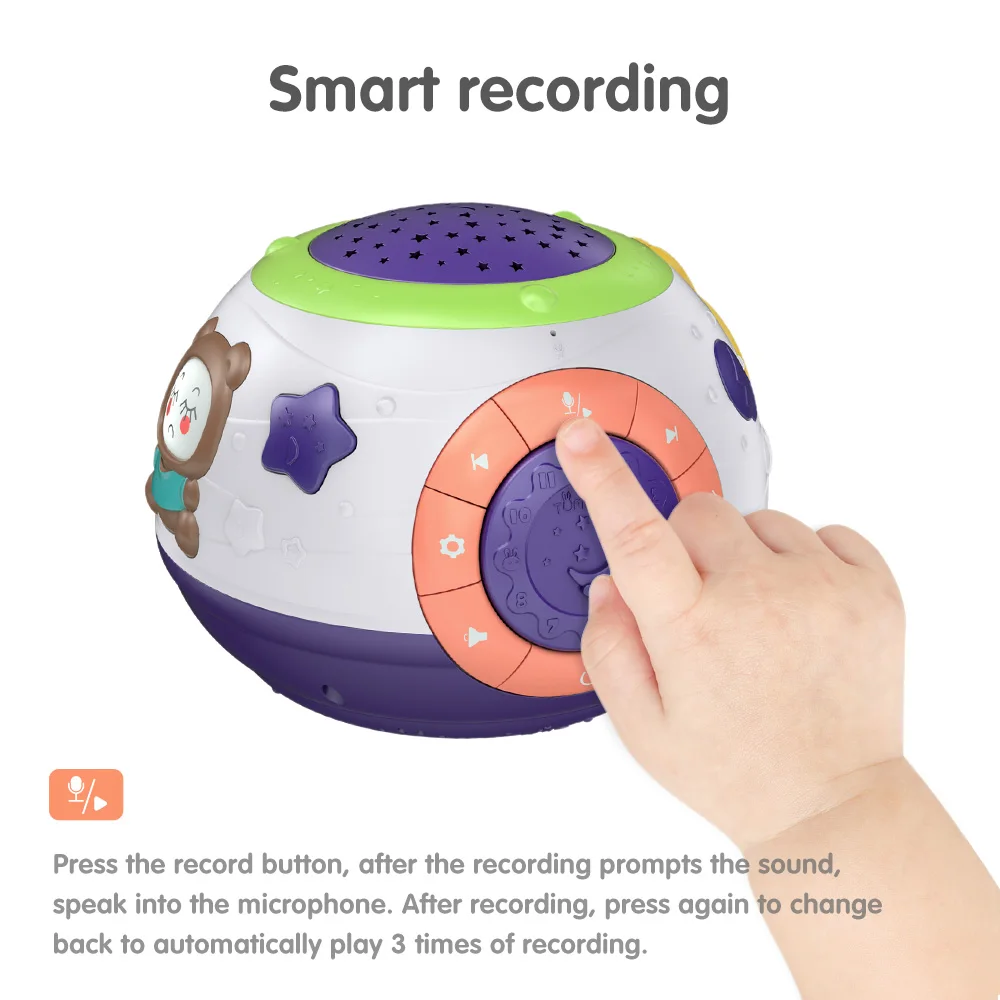  Starry Sky Night Light Projector Children Night Light Projector Kids Baby Sleep Toys Projector Chri
