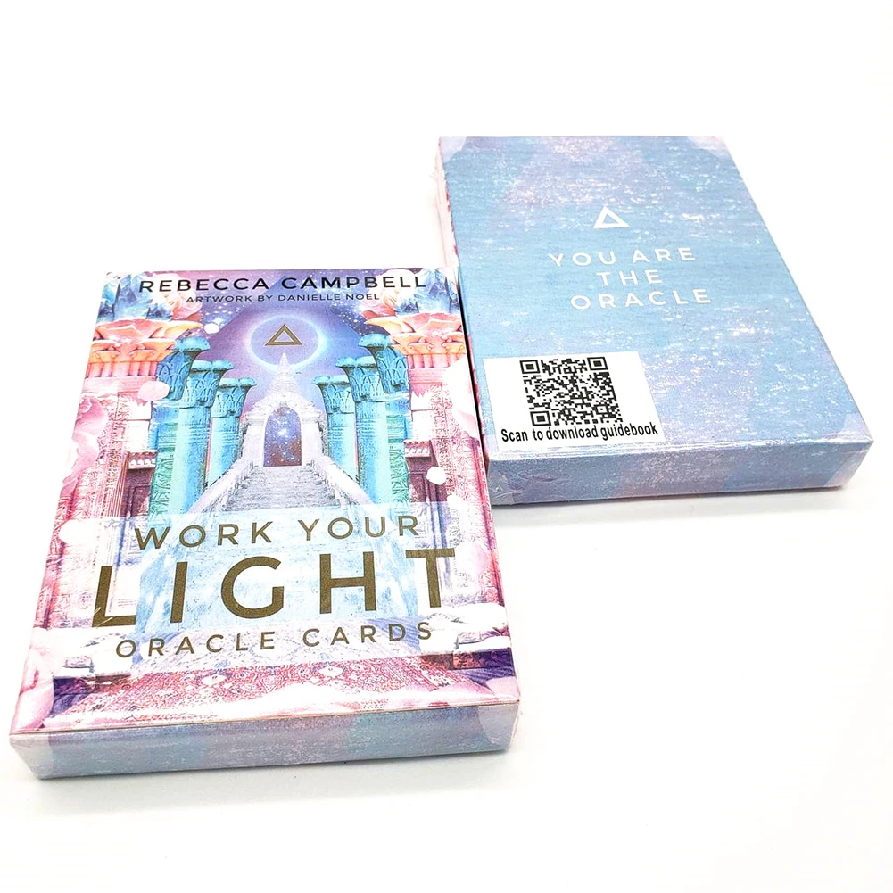 

SALE Work Your Light Oracle Cards 44 cards Board Deck Games Oracle Deck Game Guidance Divination For Family Party Dropshipping