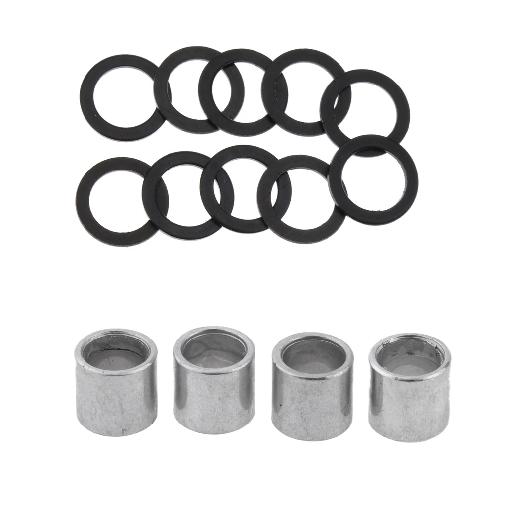14pcs Longboard Speed Washers and Spacers Skateboard Bearing Spacers Speed Rings Skates Hardware Truck Axle Accessories 14pcs Longboard Speed Washers and Spacers Skateboard Bearing Spacers Speed Rings Skates Hardware Truck Axle Accessories