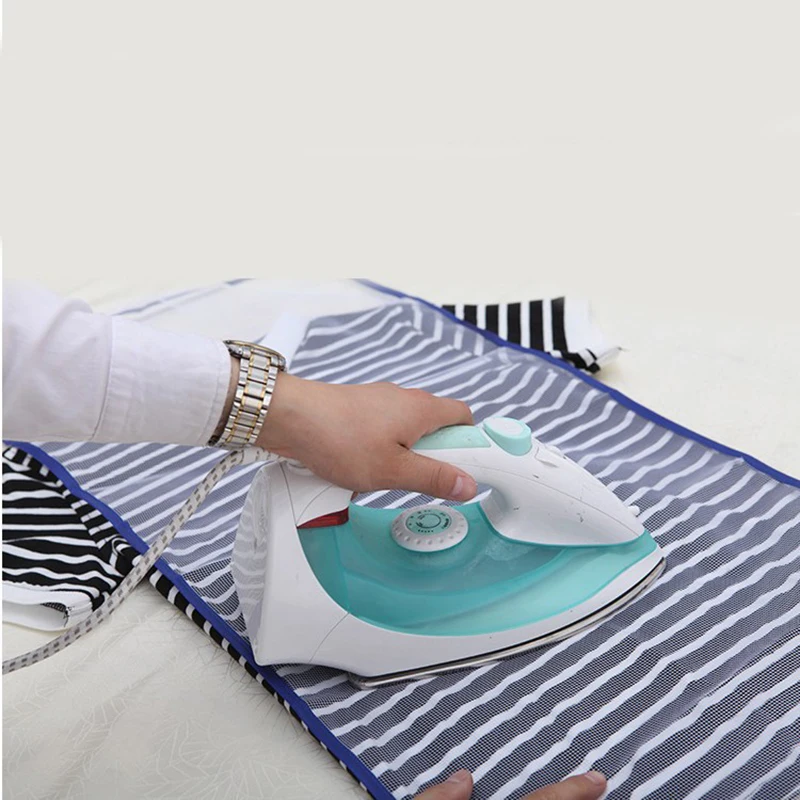 Clothes Ironing Protection Pad Cloth Protective Press Mesh Ironing Board Mat Insulation Against Random Colors Ironing Board Cove