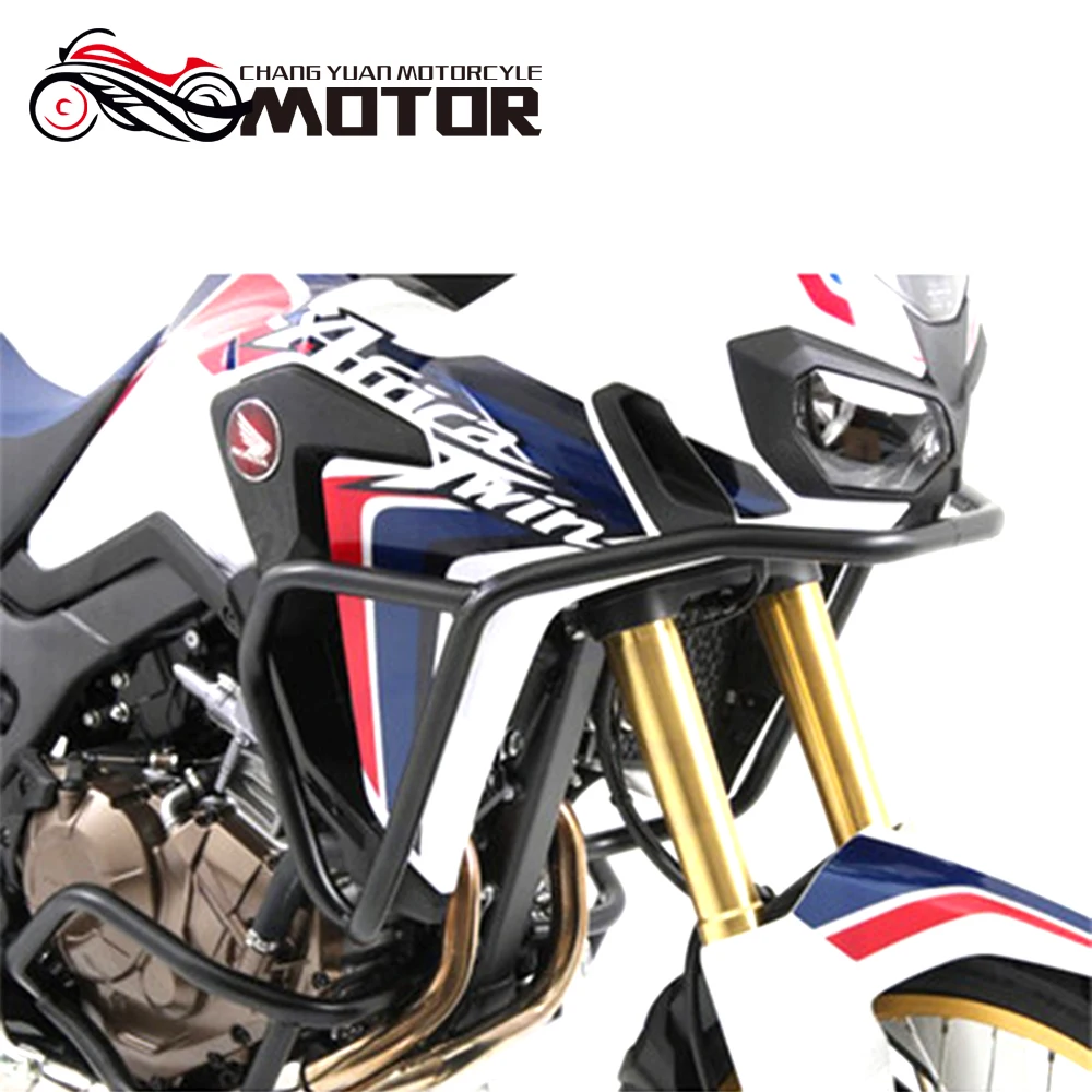 

MINJIE Upper & Lower Crash Bar Engine Guard Bumper Frame Protector for 2016-2017 Honda CRF 1000 L 1000L Africa Twin ABS CRF1000L