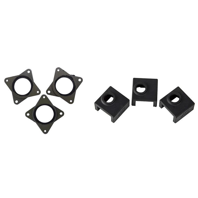 3d принтер силиконовый чехол набор из трех для Ender 3 CR-10 CR-10S с модернизированным NEMA 17 демпфером с M3 винт-CNC для 3d принтера C