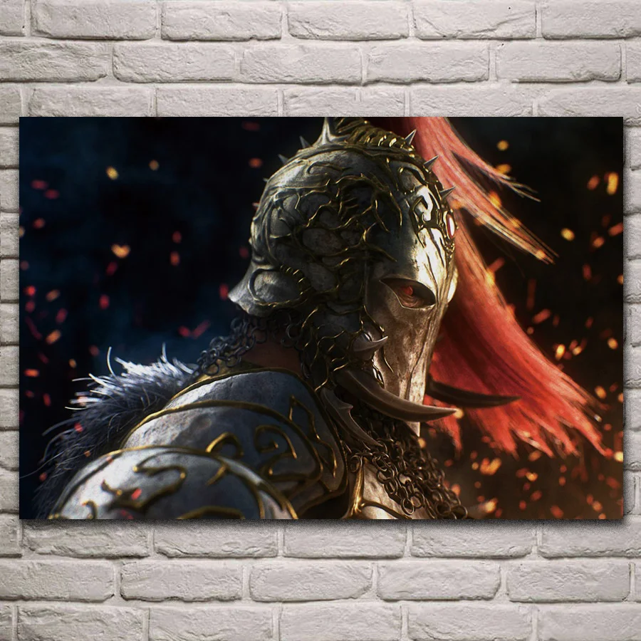 retro-warrior-fantasy-art-helmet-red-eyes-posters-on-the-wall-picture