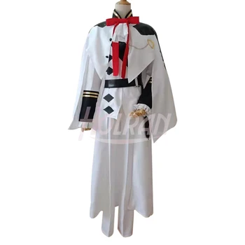 

Seraph of the end Cosplay Costume Ferid Bathory tops+pants+cloak Suit Uniforms Sets Halloween party hot sale