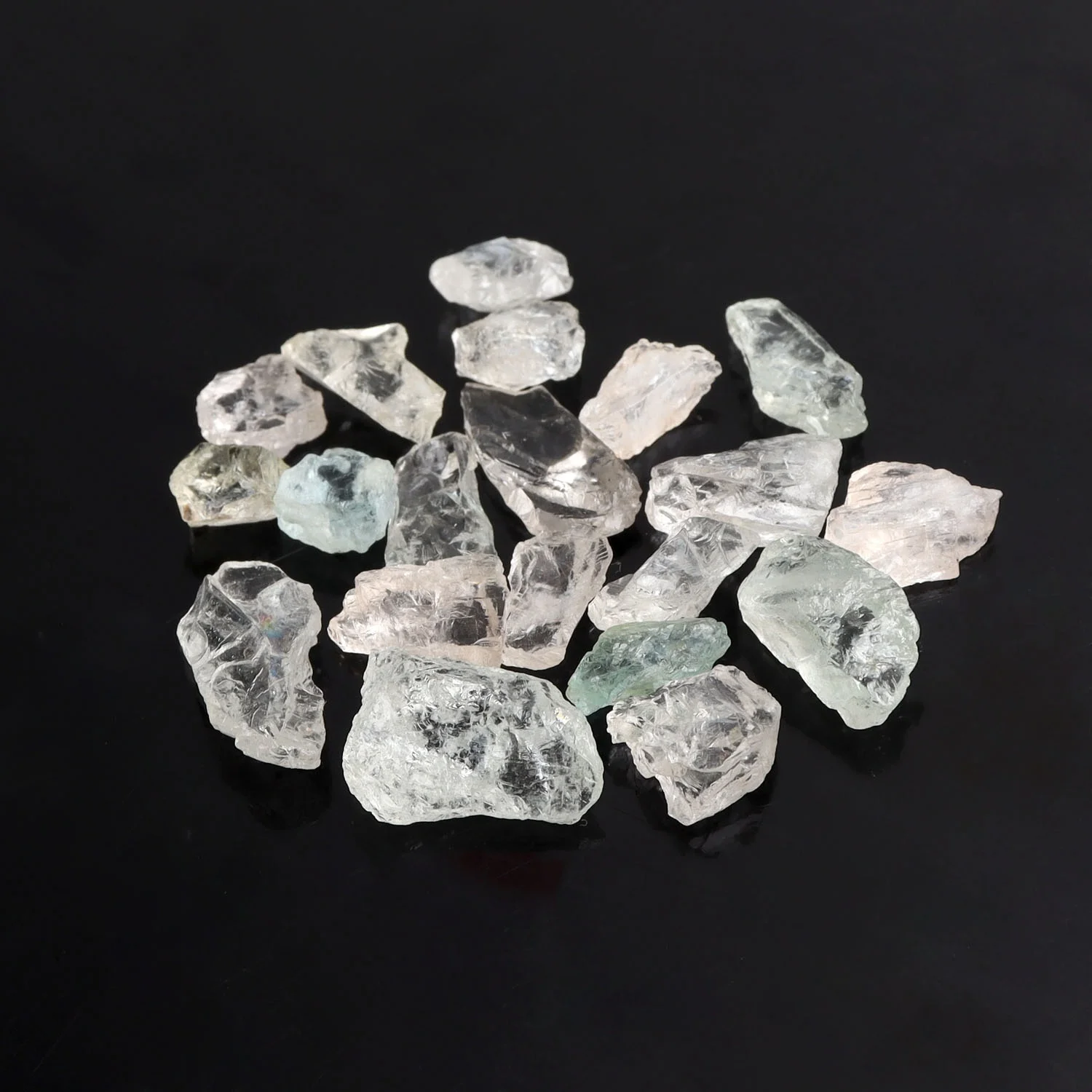 25Ct/упаковка редкие натуральные морганитовые драгоценные камни грубые ювелирные