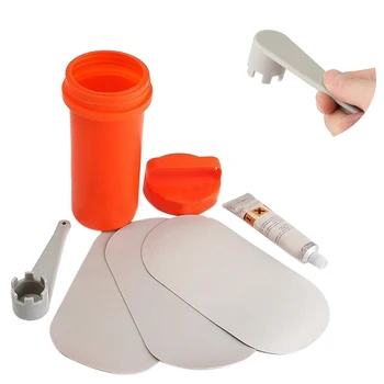 

Air Bed Puncture Repair Rib Boat Inflatable Adhesive Patch Glue Kit Dinghy Water Sports Accessories Float Outdoor Canoe