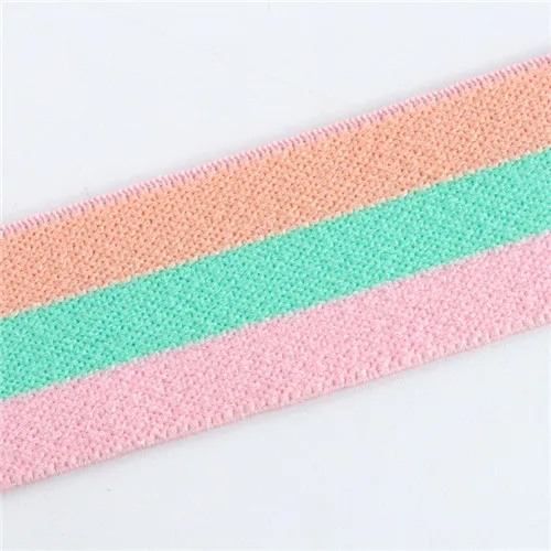pink green ltpk 25 мм эластичная лента решетка печать узор резинка сумка для одежды Домашний текстиль Швейные аксессуары DIY 1 метр - Цвет: pink green ltpk