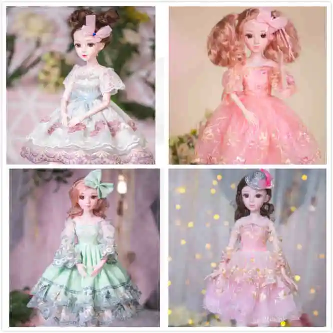 

BJD dolls 1/3 Doll jointed body dolls60cm includes the body head eye clothes and shoes
