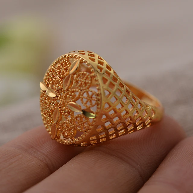 Fancy Latest Fashion Gold Ring Designs for Girls - China Ring and Jewelry  Set price | Made-in-China.com