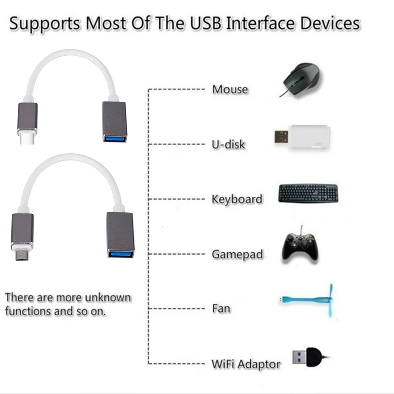 Кабель Micro USB Type C к OTG металлический кабель U Disk конвертер данных для Huawei Samsung ZTE
