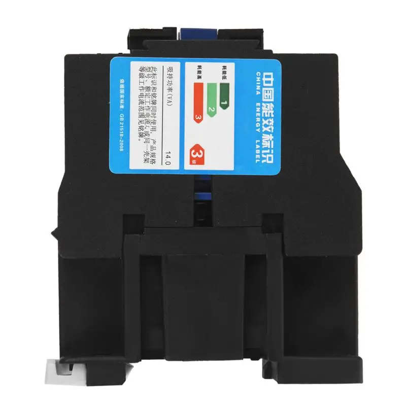 Контактор переменного тока реле стартера двигателя(LC1) CJX2-1810 3P+ NO 220V Катушка 18A 4 кВт синий и черный